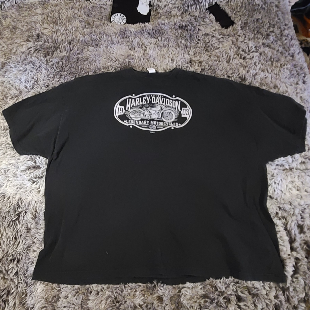 5XL Harley Davidson Graphic T Shirt x2
